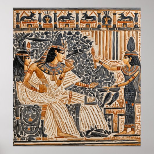 Königinnen des alten Ägypten Poster (Vorne)