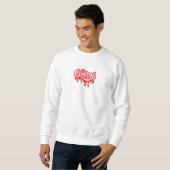 Königinnen-Design – Elegante königliche Kronen-Typ Sweatshirt (Vorne ganz)