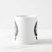 Königinnen Löwin. Irland Kaffeetasse (Mittel)