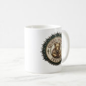 Königinnen Löwin. Irland Kaffeetasse (VorderseiteRechts)