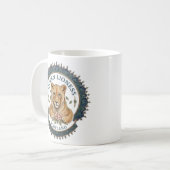 Königinnen Löwin. Schottland Kaffeetasse (Vorderseite Links)