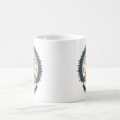 Königinnen Löwin. Schottland Kaffeetasse (Mittel)