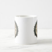 Königinnen Löwin. Schottland Kaffeetasse (Mittel)