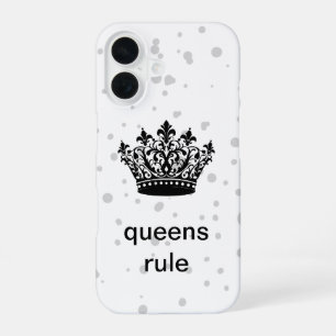 Königinnen regieren die Krone iPhone 16 Hülle