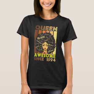 Königinnen Seit 1994 27. Bday Melanin Women Africa T-Shirt