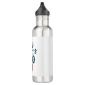 Königinnen sind geboren als LEO-Zodiac-Zeichen Jul Edelstahlflasche (Rechts)