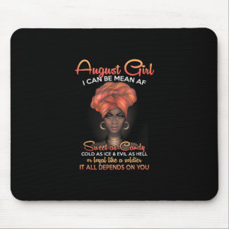Königinnen sind im August zum Geburtstag Geboren Mousepad