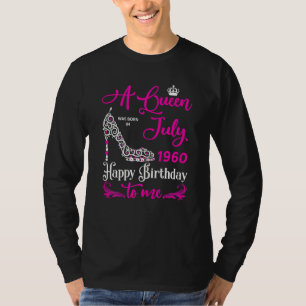 Königinnen sind im Juli 1960 am 62. Geburtstag für T-Shirt