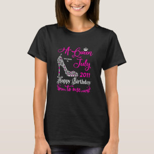 Königinnen sind im Juli 2011 am 11. Geburtstag für T-Shirt