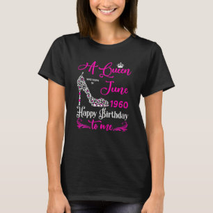 Königinnen sind im Juni 1960 am 62. Geburtstag für T-Shirt