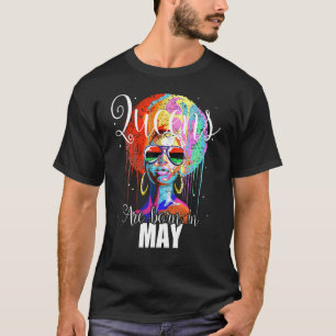 Königinnen sind im Mai Geboren T-Shirt