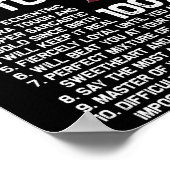 Königinnen sind im Oktober Geburtstage Geboren Poster (Ecke)