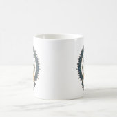 Königinnenlöwin. Irland Kaffeetasse (Mittel)