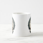 Königinnenlöwin. Schottland Kaffeetasse (Mittel)