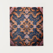 Königin's Rosy Embrace Wandteppich (Vorderseite)