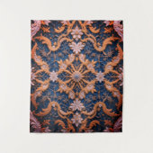 Königin's Rosy Embrace Wandteppich (Vorderseite)