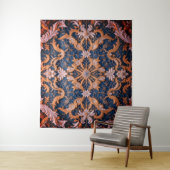 Königin's Rosy Embrace Wandteppich (Beispiel)