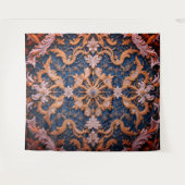 Königin's Rosy Embrace Wandteppich (Vorderseite (Horizontal))