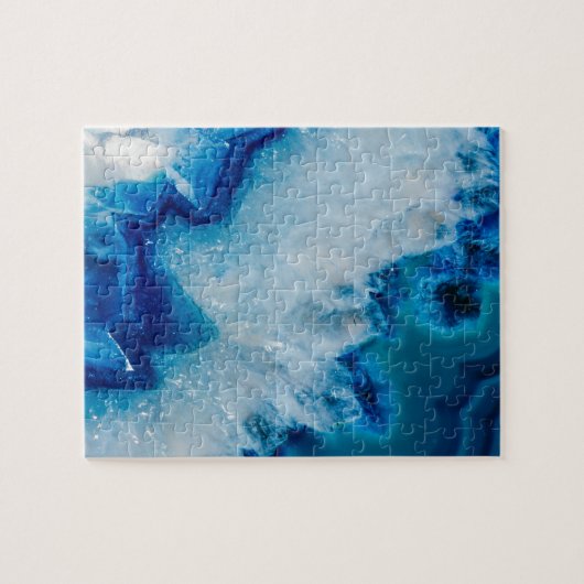 Königlich Blau-Achat Puzzle (Horizontal)