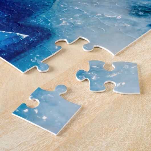 Königlich Blau-Achat Puzzle (Seite)