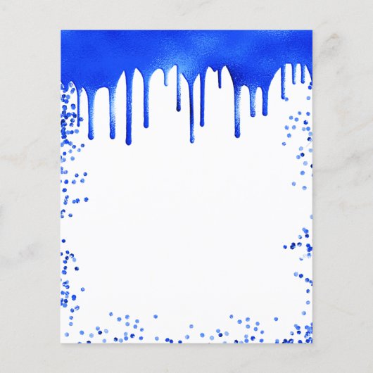 Königlich-blau-weiß-Haushaltsausschreibung Flyer (Hinten)