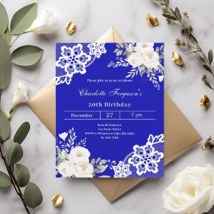 Königlich-blaue Rosen laden zum Geburtstag ein