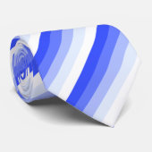 Königlich blaue Schattenstreifen Krawatte (Gerollt)