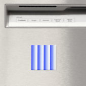 Königlich blaue Schattenstreifen Magnet (In Situ (Geschirrspüler))