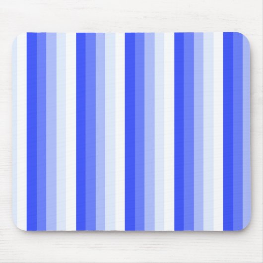 Königlich blaue Schattenstreifen Mousepad (Vorne)