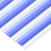 Königlich blaue Schattenstreifen Tischdecke (Schrägansicht)