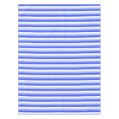 Königlich blaue Schattenstreifen Tischdecke (Vorderseite)