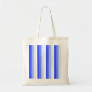Königlich blaue Schattenstreifen Tragetasche