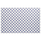 Königlich Blaue Segelboot-Muster Stoff (Fat Quarter (45,7 x 55,9 cm))