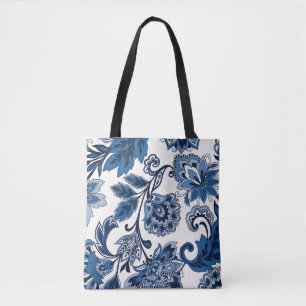 Königlich Blauer Garten Tasche