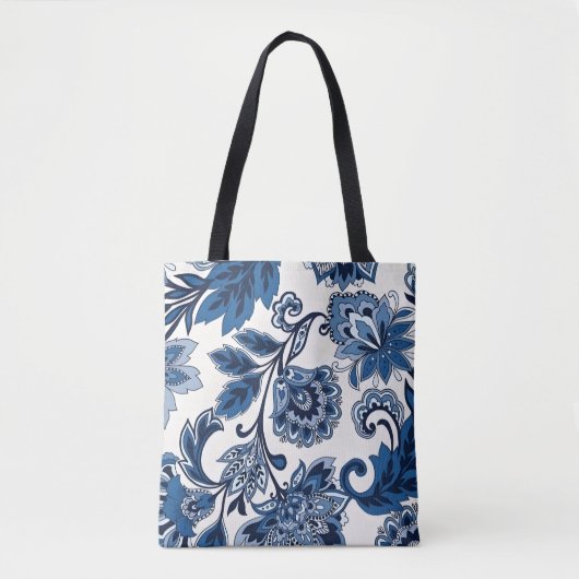 Königlich Blauer Garten Tasche (Vorderseite)