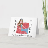 Königlich erhalten Sie wohle Karte mit DIVAtude (Rückseite)