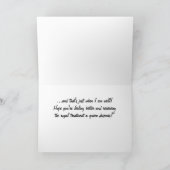 Königlich erhalten Sie wohle Karte mit DIVAtude (Innenseite)