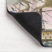 Königlich (Flaggschiff) von der englischen Flotte, Mousepad (Ecke)