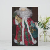 Königlich Karierte Hospho Santa Merina Briefpapier (Stehend Vorderseite)