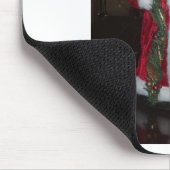 Königlich Karierte Hospho Santa Merina Mousepad (Ecke)