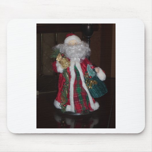 Königlich Karierte Hospho Santa Merina Mousepad (Vorne)