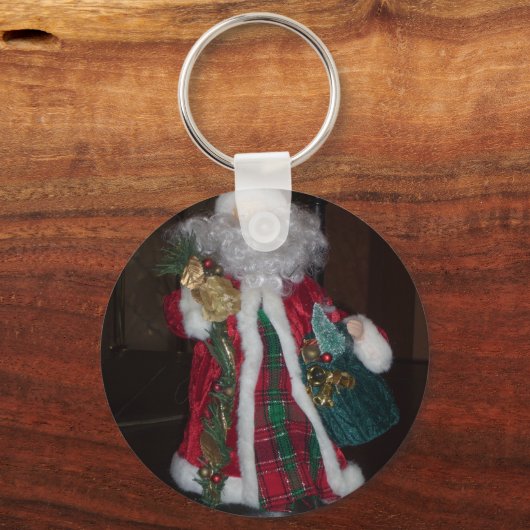 Königlich Karierte Hospho Santa Merina Schlüsselanhänger (Vorderseite)