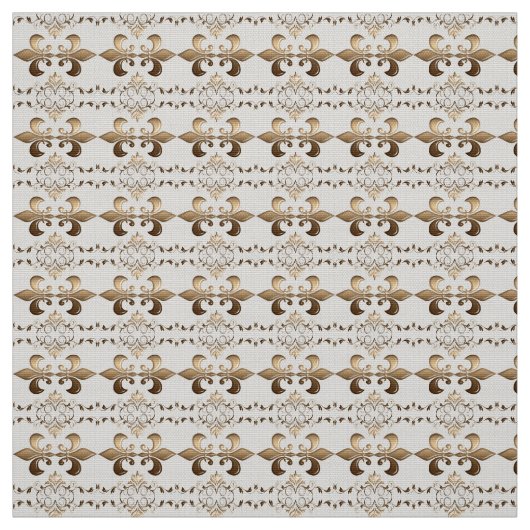 Königlich, Lilienmuster Stoff (Muster)