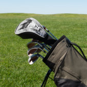 Königlich schwarz Lyon Golf Headcover (In SItu)