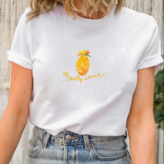 Königlich süße bunte Sommerfrucht T-Shirt