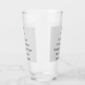 Königlich Toast Funny Novelty Getränkeglas Glas (Links)