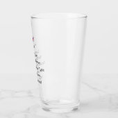 Königlich Toast Funny Novelty Getränkeglas Glas (Links)