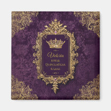 Königliche Amethyst Quinceañera, maßgeschneidert