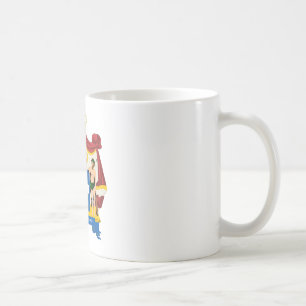 Königliche Arme von Griechenland Kaffeetasse