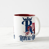 Königliche Armee-Emblem-Tasse Zweifarbige Tasse (VorderseiteRechts)